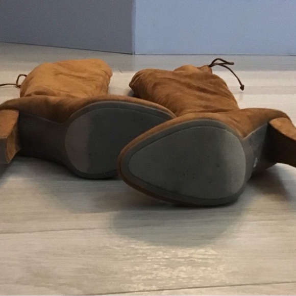 Zigisoho faux suede over the knee boots - Picture 6 of 6